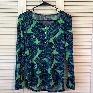 Lilly Pulitzer Under the Palms Cotton Short